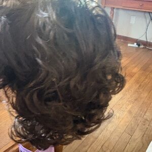 Short Curly Brown Women's Wig - Paula Young